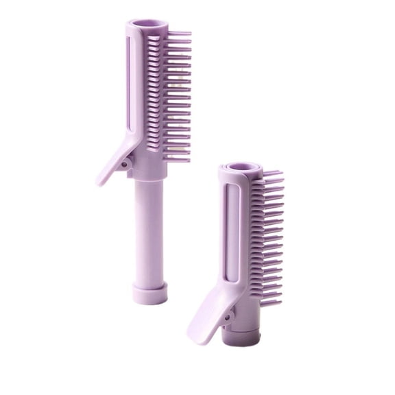 Sponge Heatless Curling Comb for Volume Manual Root Lifter Styling Tool for Natural Lift & Body, No Heat Hair Volumizer for Travel, Works on Wet or Dry Hair