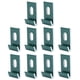 thumbnail image 4 of Clips de base de metal, 10 clips de base, gancho, clips de base de invernadero, clips de base plateados, diseño a prueba de futuro, 4 of 8