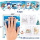 thumbnail image 4 of Libros para colorear de invierno 90shine, 60 unidades, obsequios para fiestas infantiles, 4 of 7