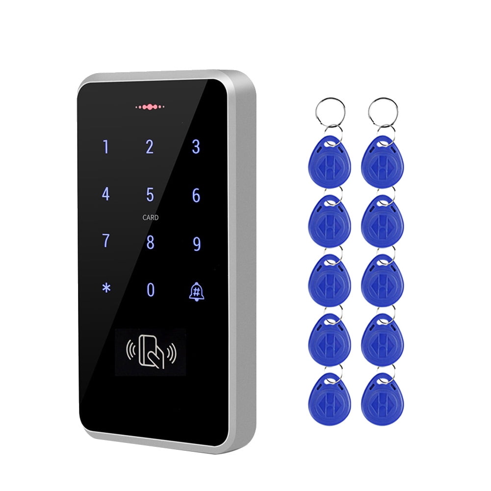 IP68 Waterproof Access Control Keypad Outdoor RFID Access Controller Touch Door Opener System