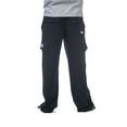thumbnail image 3 of Pro Club Men's Heavyweight Fleece Cargo Pants, 4X-Large, Black, 3 of 8