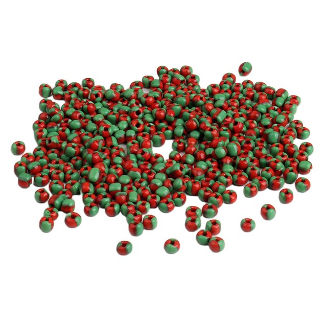 280 Piezas de Sueltas de , Espaciadoras para DIY, Collares, Pulseras, Hallazgos de Joyería, Fabricación de Manualidades, 4 Verde rojo Sunnimix cuentas para hacer joyas