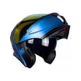 thumbnail image 3 of Casco Kov Abatible Moto Apolo Azul Certificado Dot Lente, 3 of 5