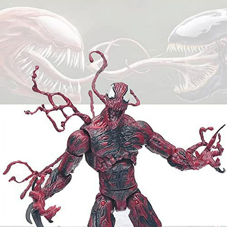 EROCK 12+ Venom Legends Action Figure, PVC Red/Black, 7 inches
