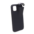 thumbnail image 2 of MasteelfCA 2 in 1 Phone Case and Earphone Protective Cover TPU Protective Shell Compatible for iPhone 11 and (Black), 2 of 7