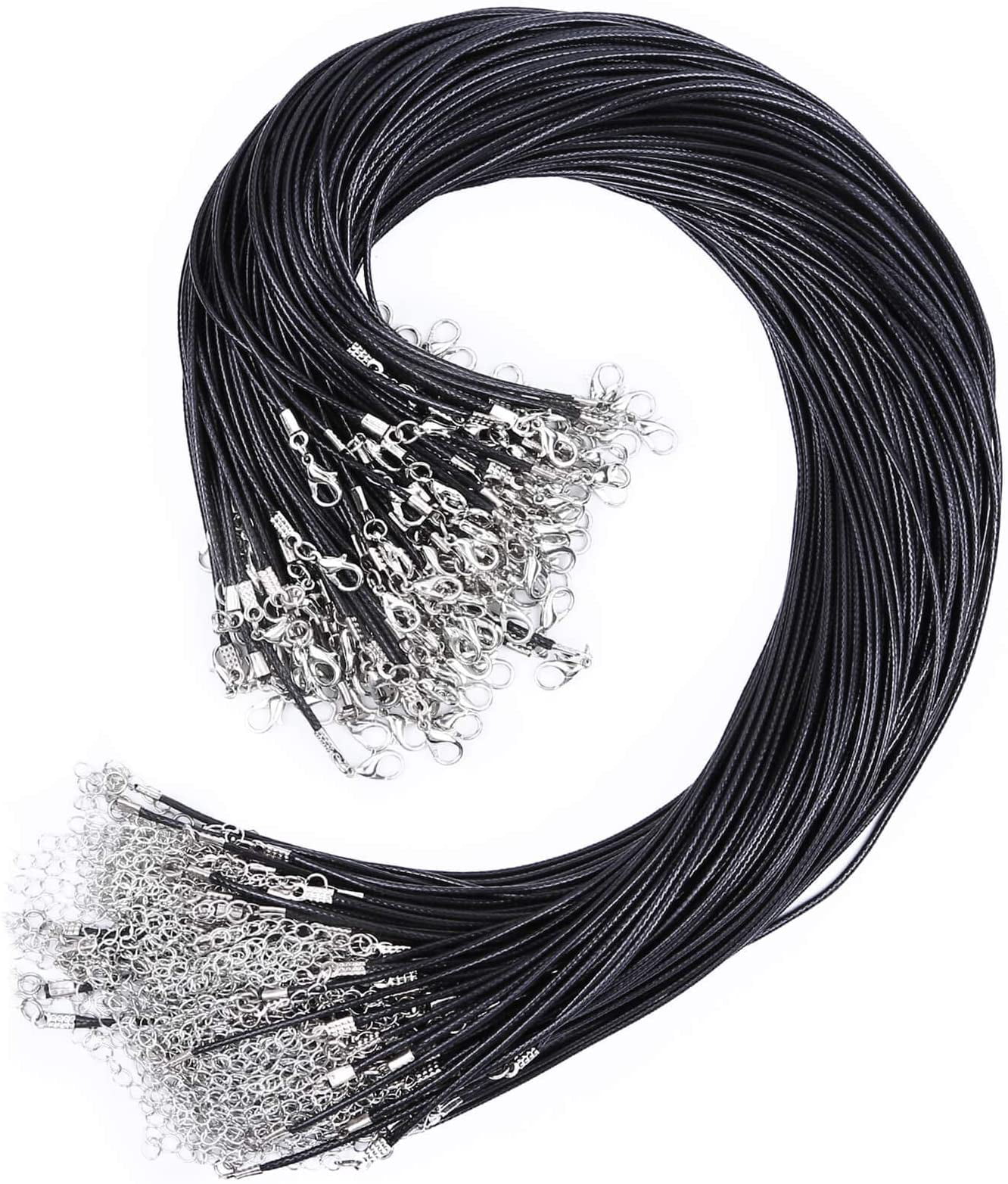 Wholesale 1MM Wax line Waxed Cord Beading String fit Bracelet Necklace 