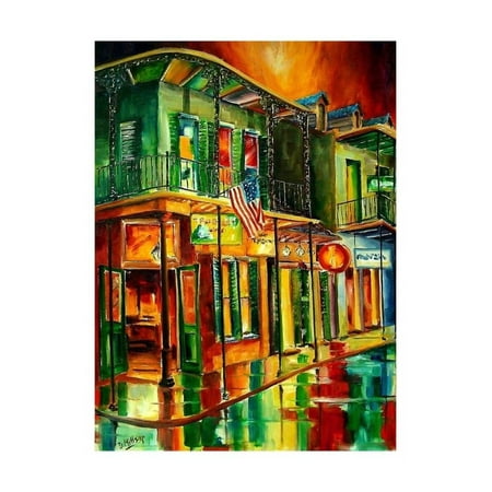 Blitz Paper - Bourbon Street Blitz Print Wall Art By Diane Millsap