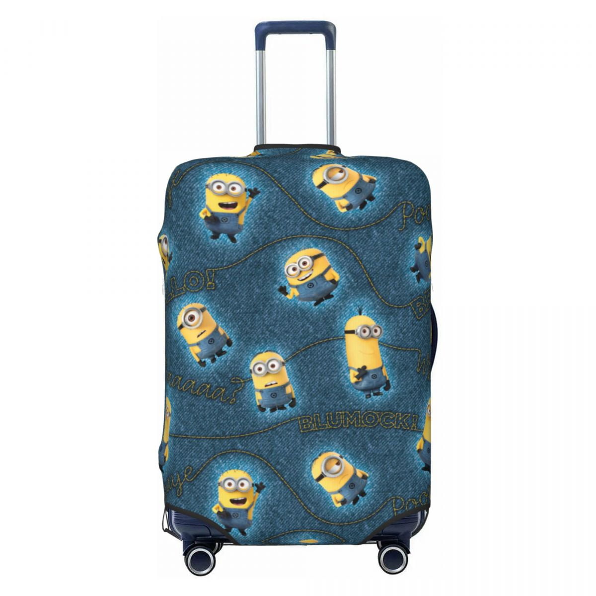 Custom Minions Housse de Valise Protectrice Lavable pour Voyage