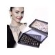 thumbnail image 3 of 1pc Covered Jewelry Box For 100 Rings And Earrings, Jewelry Display Organizer, 3 of 4