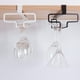 thumbnail image 1 of Estante metálico para copas de vino | Organizador de almacenamiento bajo armario • Decoración moderna de cocina • Diseño robusto que ahorra espacio • Cabe en copas de vino y cóctel • Incluye, 1 of 4