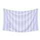 thumbnail image 1 of Yhmxh Decoración del baño Toalla de baño de forro polar coral a rayas de talla grande, suave y absorbente, para mujer, para spa, ducha, bata de baño grande y ancha, se adapta a entre 50 y 90 kg., 1 of 5