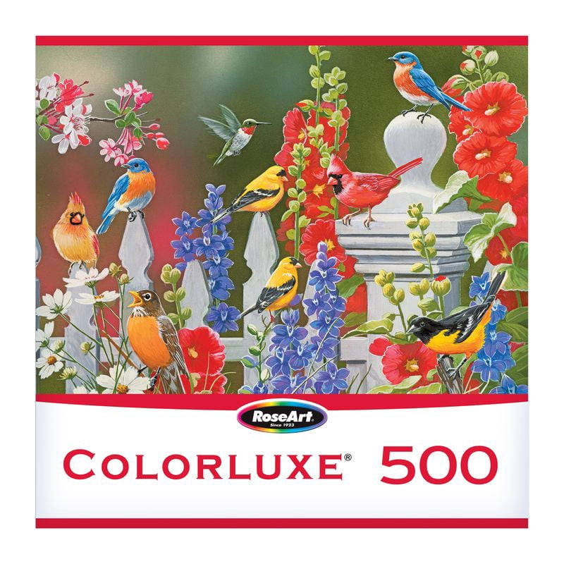 Colorluxe 500pc Birds on the Fence