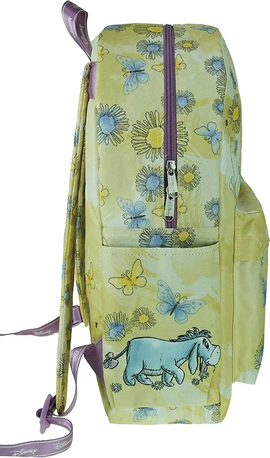 Disney Winnie the Pooh Eeyore Backpack 17" with Laptop Compartment for School, Travel, and Work