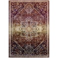thumbnail image 2 of Success Tahira Transitional Distressed Vintage Floral Moroccan Trellis 5x8 Area Rug, 2 of 7