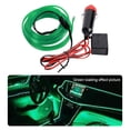 thumbnail image 2 of kurtrusly Light Strip Car LED Light String Water Resistant Flexible Car Interior Decorative Lamp Strip, Green, 2 of 8