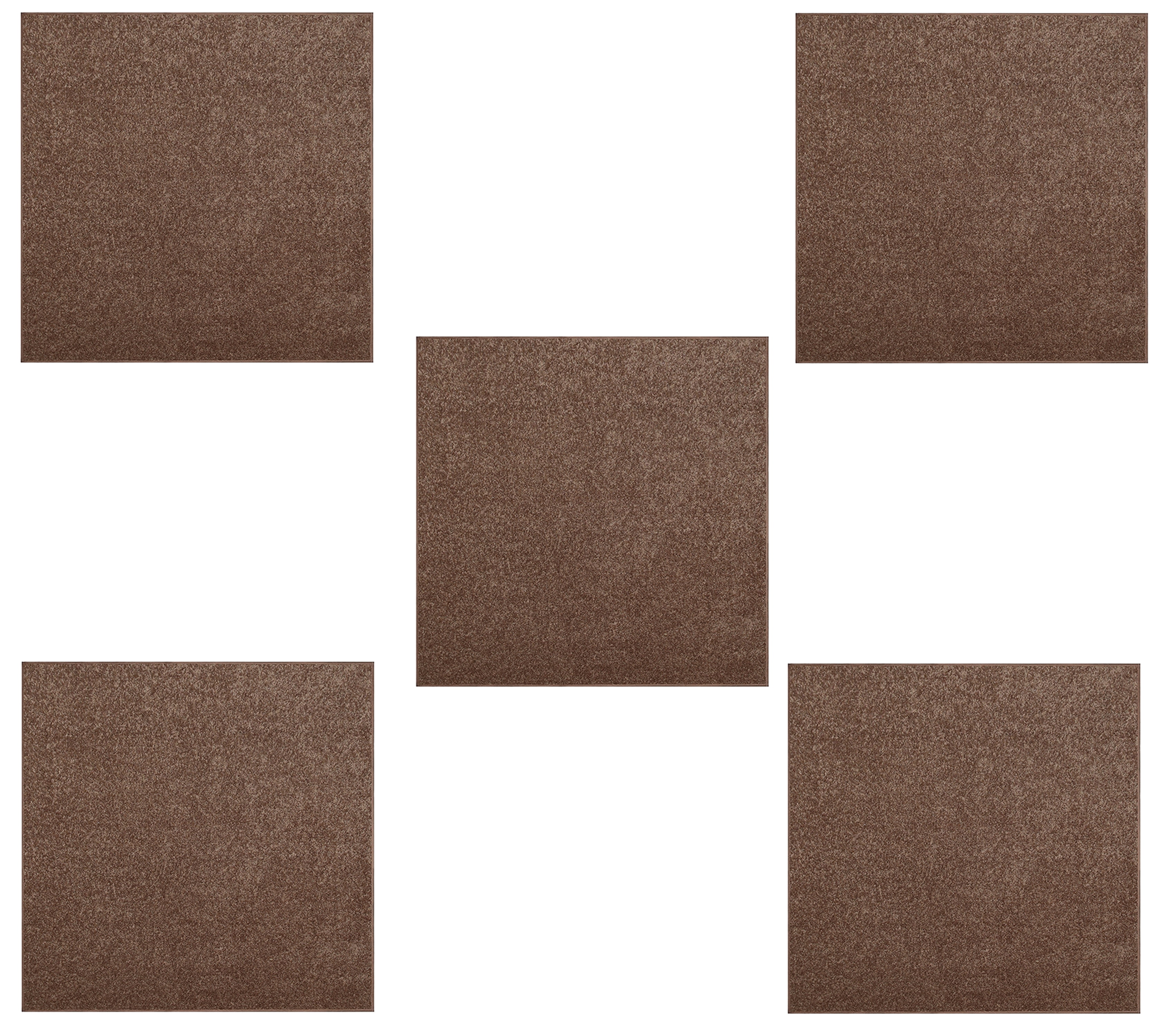 Brown Color Rug Furnish My Place Modern Plush Solid Brown Color Rug - Pets and Kids ...