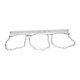 thumbnail image 3 of Soporte de pared estable para bombonas de gas, organizador de acero inoxidable para fábrica longitud 75 cm, 3 of 9