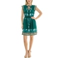 thumbnail image 2 of Nanette Lepore Sleeveless Mirror Print Mini Dress, 2 of 7
