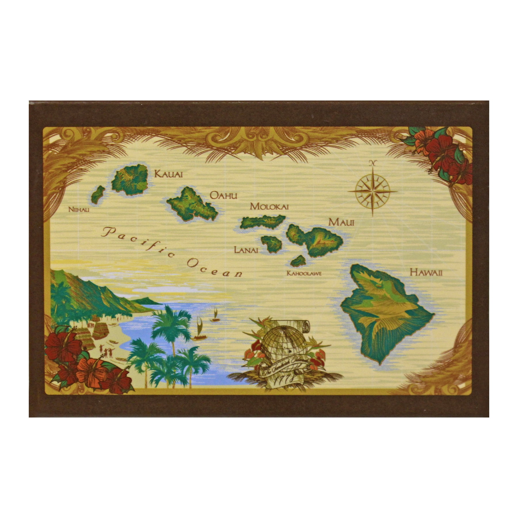 The Islander Group Hawaii Playing Cards - Tropical Designs
