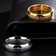 thumbnail image 3 of Lord of The Finger Rings Movie with The Same Inside and Outside 3D Engraving Spanish Sanskrit Ring Stainless Steel Exquisite, 3 of 5