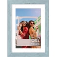 thumbnail image 1 of Vittanly 5x7 Picture Frame, Display Pictures 4x6 with Mat or 5x7 without Mat, Premium Material with Shatter Resistant Plexiglass, Photo Frame for Wall or Table Top Display, Rustic Blue, 1 Pack, 1 of 6