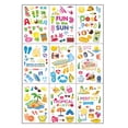 thumbnail image 1 of Summer Window Clings Decals for Window Decorations with Colorful Designs, 1 of 6
