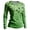 Green, variant on St Patricks Day Shirt for Womens Plus Size Long Sleeve Irish Shamrock Printed Tops T-Shirt Causal Crew Neck Saint Graphic Tees Green S