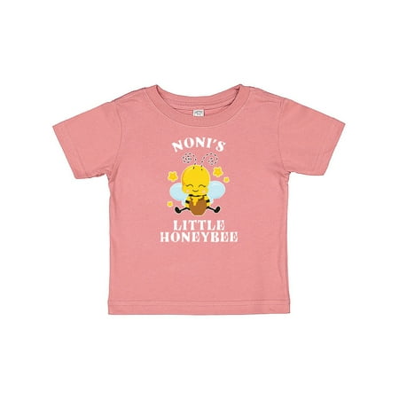

Inktastic Cute Bee Noni s Little Honeybee with Stars Gift Baby Boy or Baby Girl T-Shirt