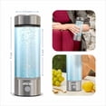 thumbnail image 5 of Hydrogen Water Bottle Generator - 3 Min SPE PEM Tech, 2025 Model, 420ML Portable Hydro Water Bottle Machine for Travel, Wellness & Recovery, Ideal for Kids, Men & Women, 5 of 8