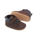 thumbnail image 2 of Fozruso And Autumn High Top Boots For 0 18 Months Infant And Baby Shoes Slip Walking Shoes,Sizes 5(0-6 Months), 2 of 6