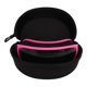 thumbnail image 3 of Gafas protectoras para mascotas, montura rosa, resistentes a los rayos ultravioleta, resistentes al viento, transpirables, con correa ajustable, para exteriores, lentes grises., 3 of 14