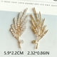 thumbnail image 3 of Guardurnaity Broche de cristal brillante en forma de rama, colgante artesanal DIY, decoración, adorno, fabricación de joyas, hallazgos artesanales Ropa, zapatos y accesorios Miscelánea Blanco Guardurnaity AP015705-01, 3 of 6