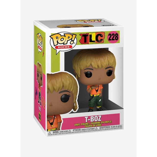 ¡Funko Pop! Figura coleccionable Rocks TLC T-Boz, 9,5 cm
