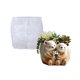 thumbnail image 1 of Detailed Bear With Flower Silicone Casting Mould For Handcraft Resin Gifts And Ornaments, 1 of 4