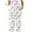 White Bear, variant on Women's Pajama Sets 2 Piece Summer Sleepwear Ladies Pjs Short Sleeve Capri Pant With Pockets