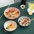 thumbnail image 6 of Limei Eco-friendly Dinnerware Plate Microwave Safe Kitchen Supplies Tableware, 6 of 7