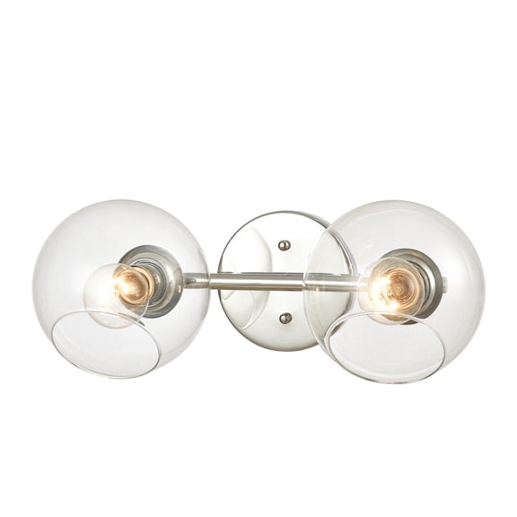 Elk Home 16-Inch Wide Claro Vanity Light, Modern, Polished Chrome