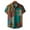 A0221-Green, variant on CALAFEBILA Mens Hawaiian Shirts Casual Button Down Tropical Print Short Sleeve Holiday Beach Shirts Loose Fit Summer Mens Tops