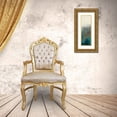 thumbnail image 3 of Gonzalez, Roberto 11x24 Gold Ornate Wood Framed with Double Matting Museum Art Print Titled - Teal Woods II, 3 of 4