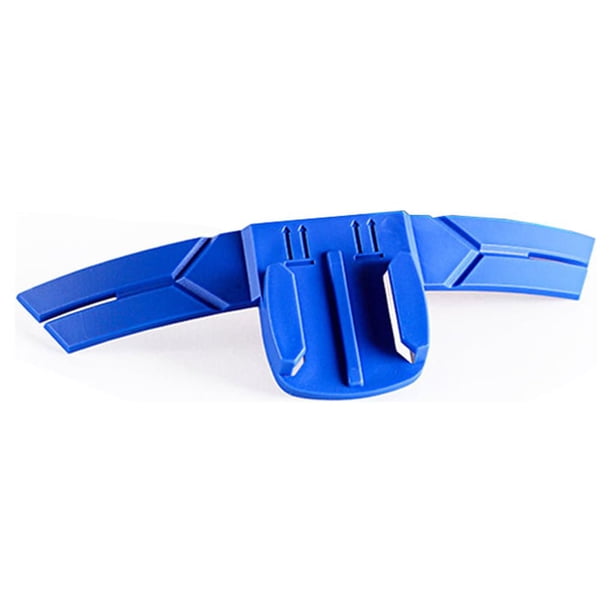 Soporte de mentón Sonducket para casco de motocicleta Soporte para cámara de motocicleta suministros Ciclismo Azul