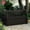 Brown, variant on Keter Solana Outdoor Seating 70 Gallon Resin Deck Box, Grey