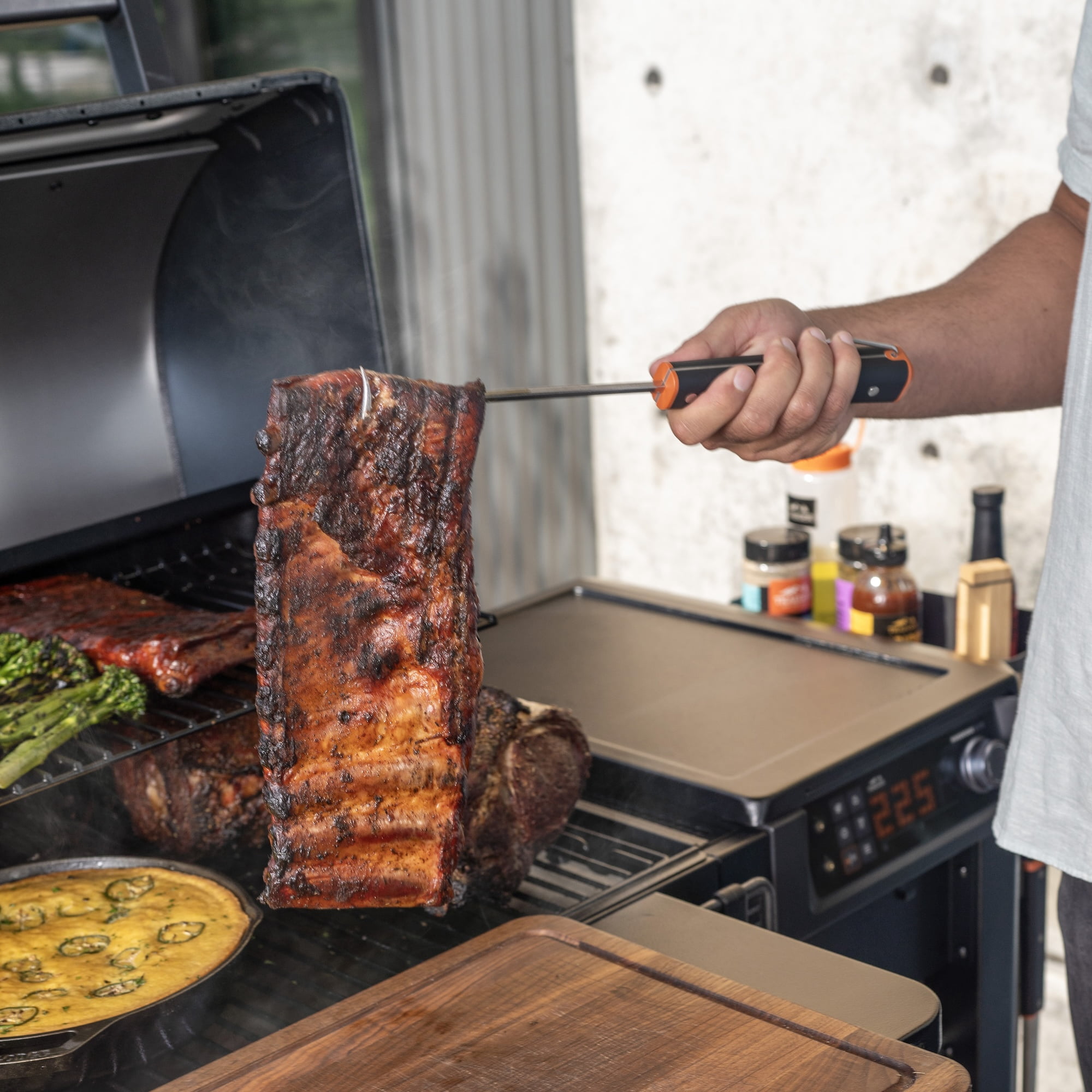 Traeger Grills BBQ Pigtail Meat Hook Grill Accessory