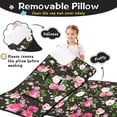 thumbnail image 3 of Pioneer Flower Floral Print Pattern Toddler Nap Mats for Kids Preschool,Sleeping Mat Bag or Kids,Toddler Sleeping Bag,Toddler Nap Mat or Daycare, 3 of 6