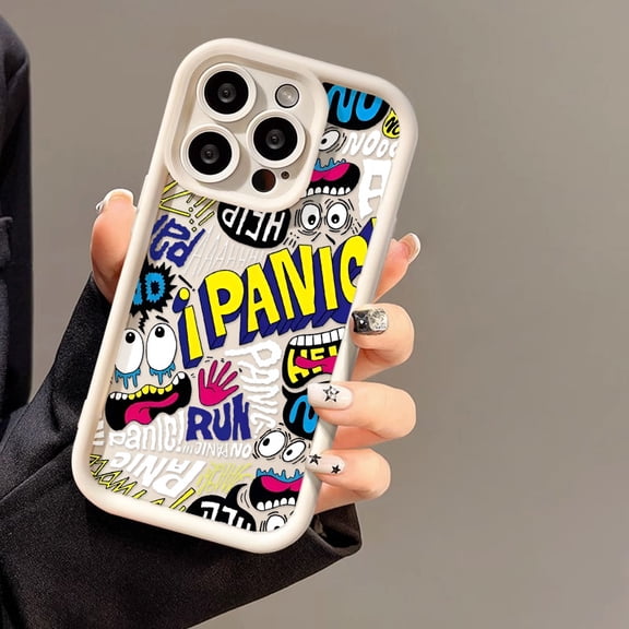 Full Protection Shockproof Case for Samsung Galaxy S26 Ultra, Fashionable Funny Graffiti Pattern Phone Shell