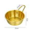 thumbnail image 1 of CHUANK 304 stainless steel hot pot dipping bowl food sauce cup Korean rice wine bowl, 1 of 5