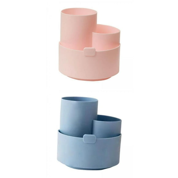 Soportes Giratorios Cola Organizador de escritorio de 3 capas