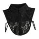 thumbnail image 4 of Cuello falso elegante para mujer, cuello falso para ropa, camisas, blusas, prendas de vestir, suéteres Negro, 4 of 8