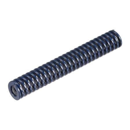 

Uxcell Die Spring 8mm OD 50mm Long Spiral Stamping Light Load Compression Die Springs Blue