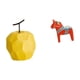 thumbnail image 1 of figura de arte,Escultura de fruta de porcelana decorativa para el hogar.,Estatua de fruta,decoración,adorno,fruta,figurita,oficina,Figura de escritorio,Estatuas artesanales tradicionales suecas, 1 of 8