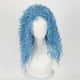 thumbnail image 1 of Xiao Hua Pelucas de disfraz largas y rizadas azules Peluca rizada sintética Peluca de disfraz Fibra resistente al calor 26 pulgadas para disfraz de mujer,, 1 of 1
